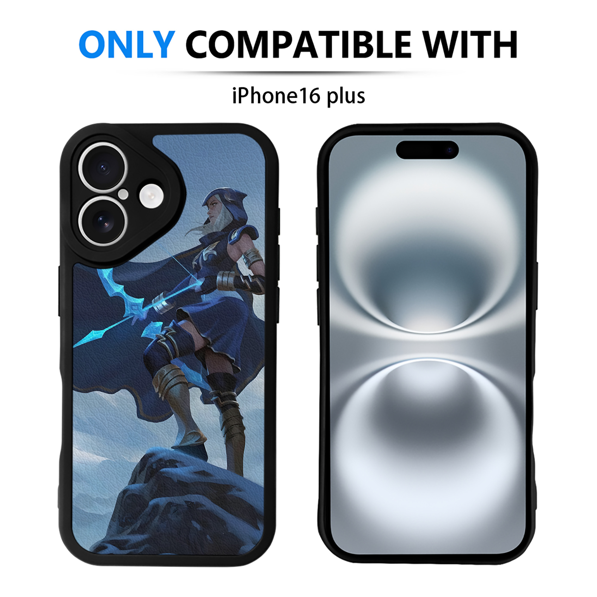 リーグ・オブ・レジェンド League of Legends LOL 【iPhone 16シリーズ対応】シリコンスマホケース（レザー調） 材質：シリコン